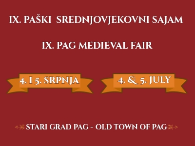 IX. Paški srednjovjekovni sajam