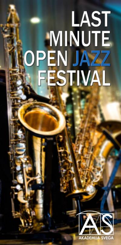 Last Minute Open Jazz Festival 2026.
