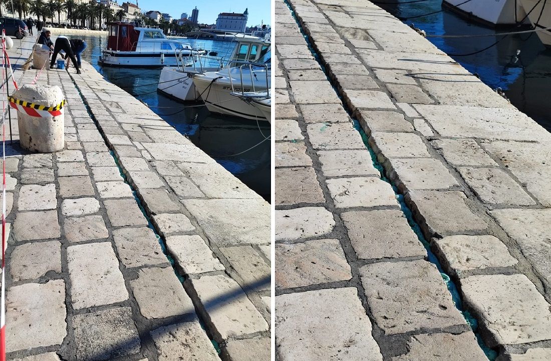 Sanira se riva na splitskoj Matejušci