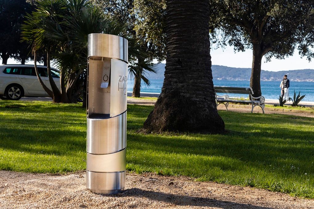 Zadar dobio suvremene modele slavina s besplatnom pitkom vodom