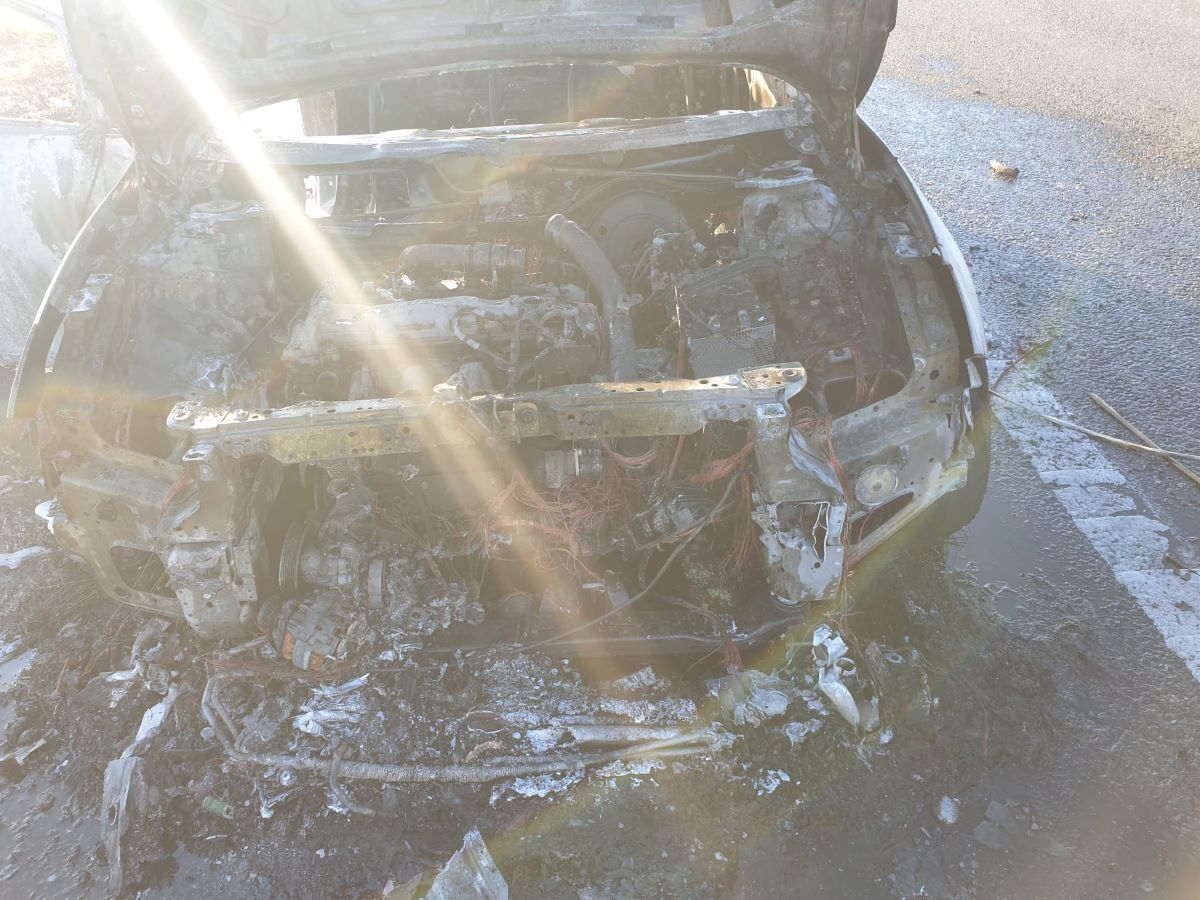 Rano jutros izbio je požar na vozilu u Solinu