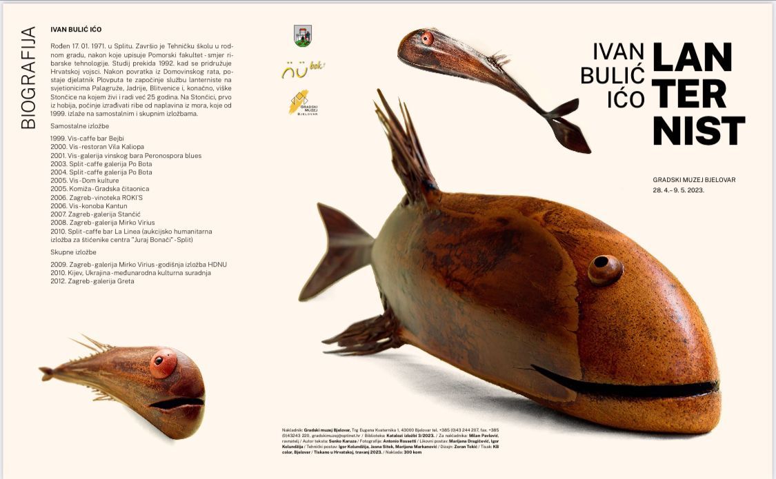 Poznati lanternist i umjetnik najavio izložbu svojih riba u Bjelovaru: "Sve su dobile ime po pokojnim glumcima"
