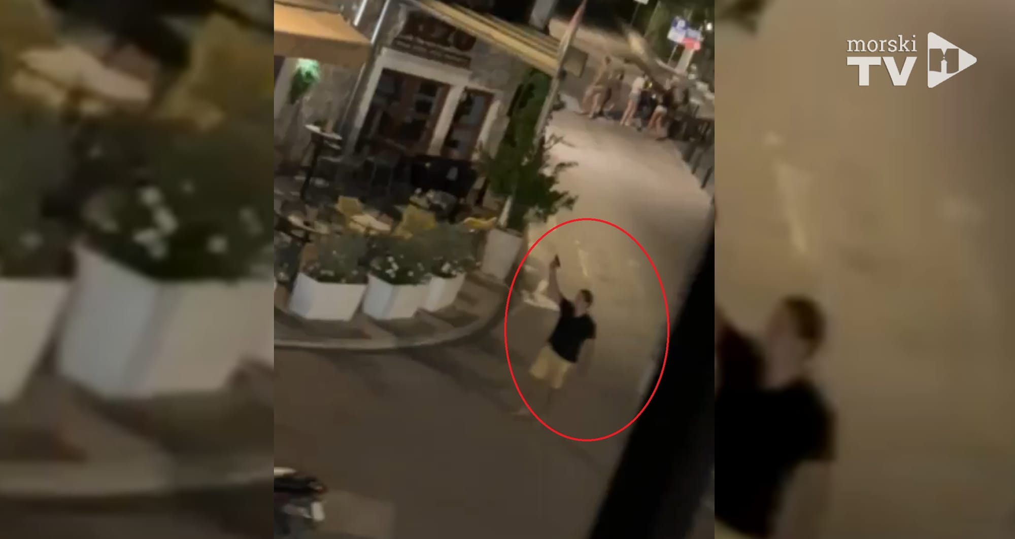PUCNJAVA U MURTERU Dobili smo snimku muškarca koji puca u zrak, a ljudi bježe! Svjedok nam ispričao što se dogodilo