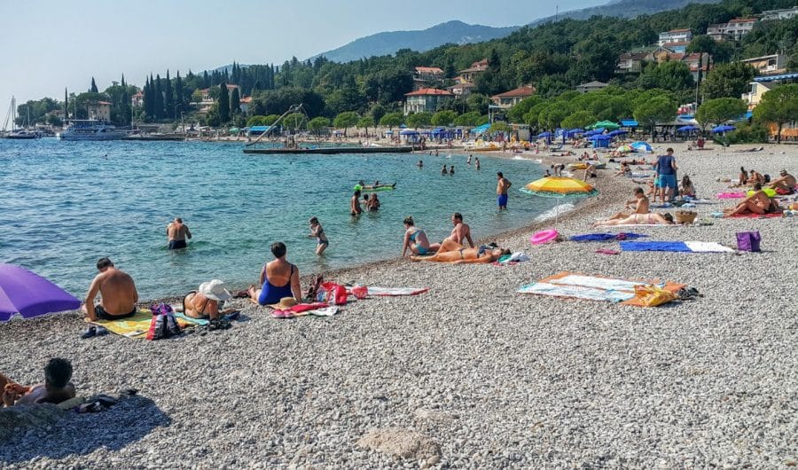 U Ičićima onečišćeno more!