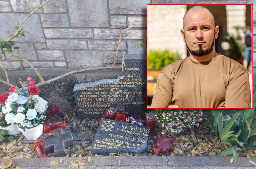 Poznati Šibenčanin uhićen zbog razbijene nezakonite ustaške ploče: "Imam dokaze da tad uopće nisam bio u Zadru, a u uredu policije znak HOS-a i Thompsonov CD - tužio sam ih!"