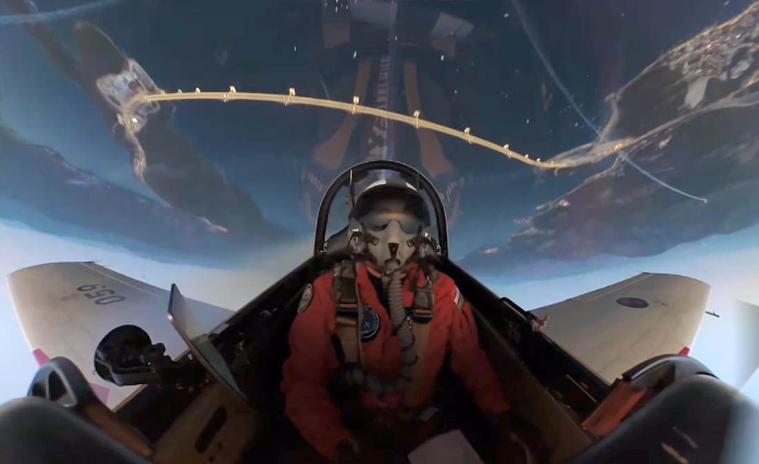 VIDEO Pogledajte fantastičan pogled Krila Oluje na Pelješki most!