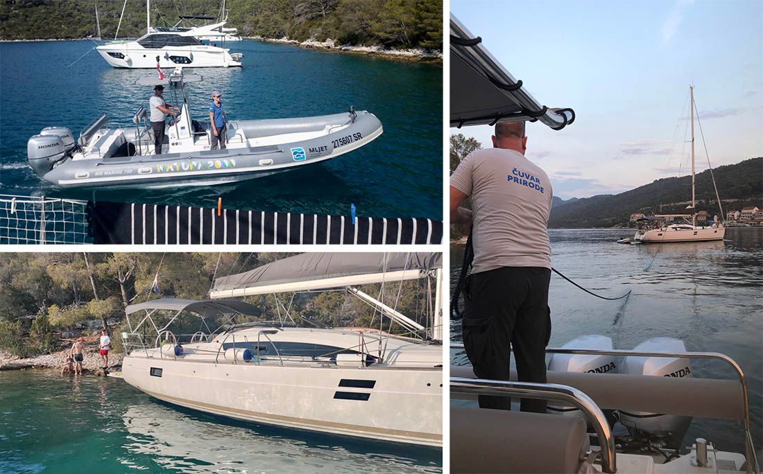 Uspješno odsukana jedrilica u Nacionalnom parku Mljet