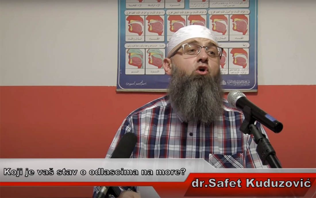 VIDEO Islamski predavač iz BiH: "Muslimani ne smiju na more, od tamo se ne vraća bez grijeha"
