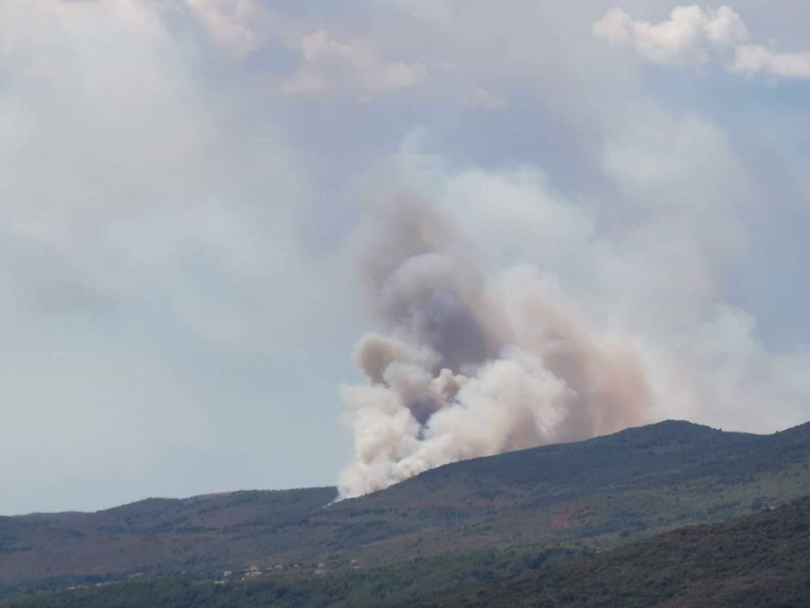 Ponovno se aktivirao požar kod Labina