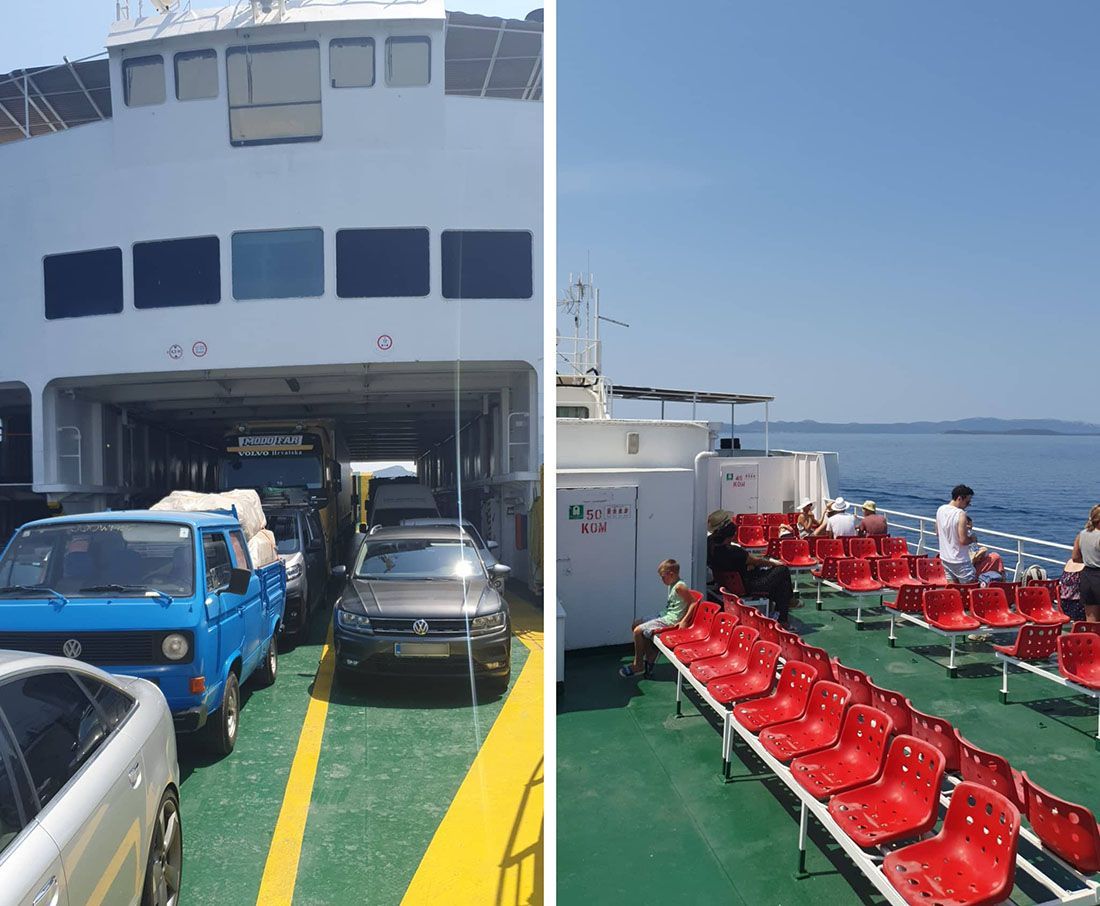 Putnik: Na trajektu s Iža ne radi klima, a vani nema tende - Jadrolinija: "Klima radi, ali je prevruće!"