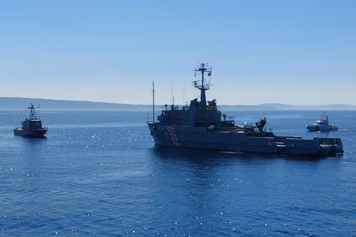 Pomorska vježba COASTEX 22 u Bračkom kanalu