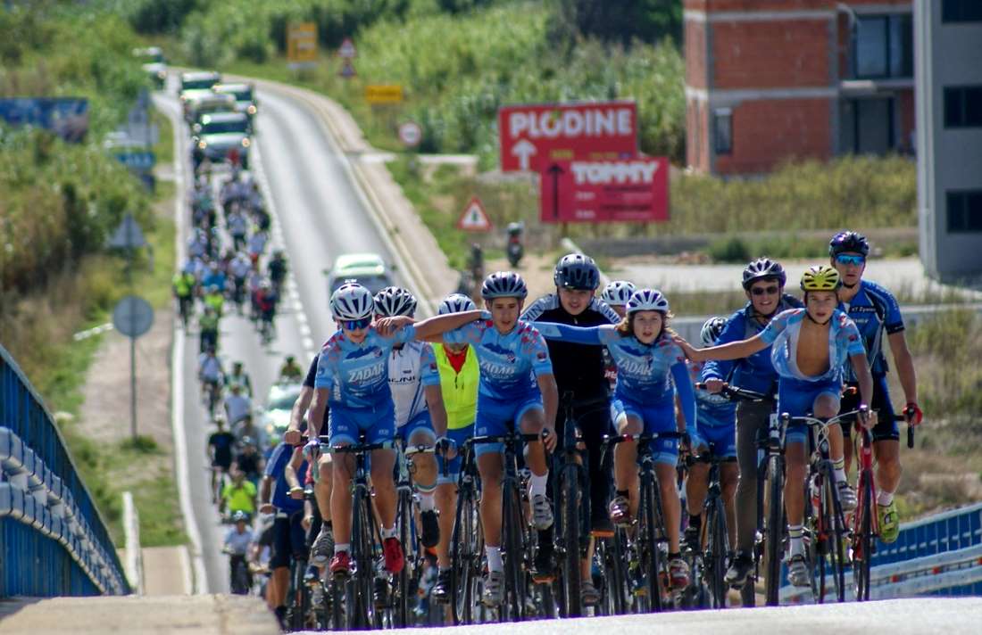 FOTO Održana jubilarna 30. biciklijada od Zadra do Vira