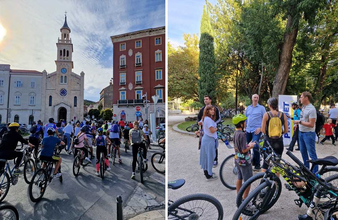 Jedanaestu Splitsku biciklijadu Sunca vozilo više od 200 Splićana, s njima i gradonačelnik Ivica Puljak