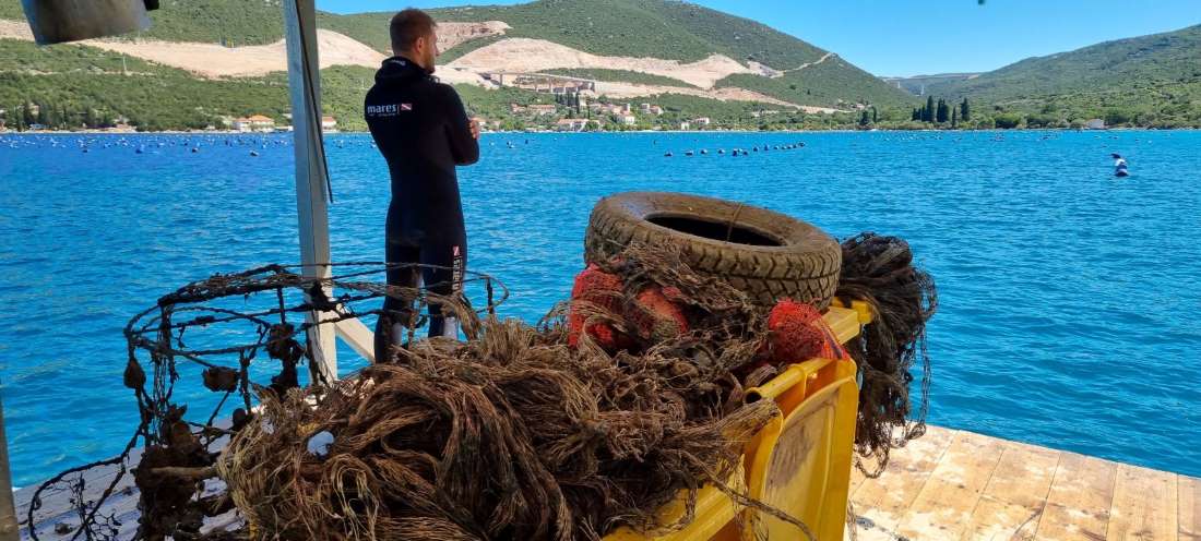 Održana treća velika ekološka akcija čišćenja podmorja u sklopu projekta EKO Malostonski zaljev