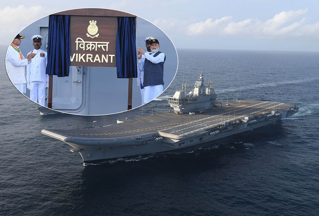 Indija porinula nosač zrakoplova - Vrijedan je tri milijarde dolara!