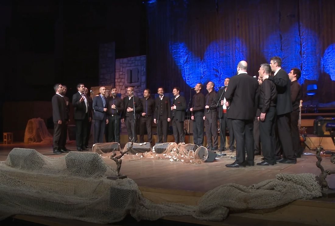 OMIŠKA ZLATA U LISINSKOM Svečani 36. koncert "Pismo moja, hrli tamo - Zagrebu na dar"