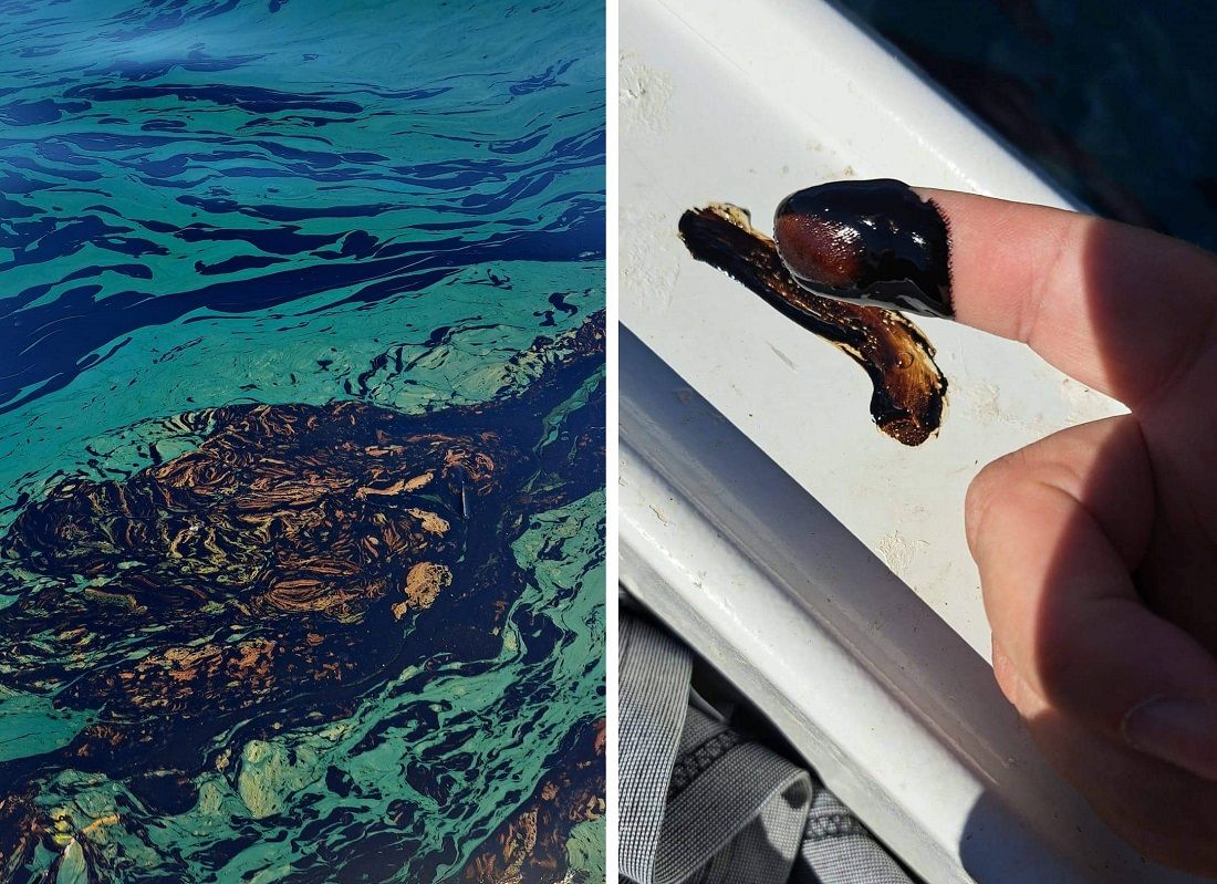 FOTO More u Kaštelanskom zaljevu prekriveno mazutom!
