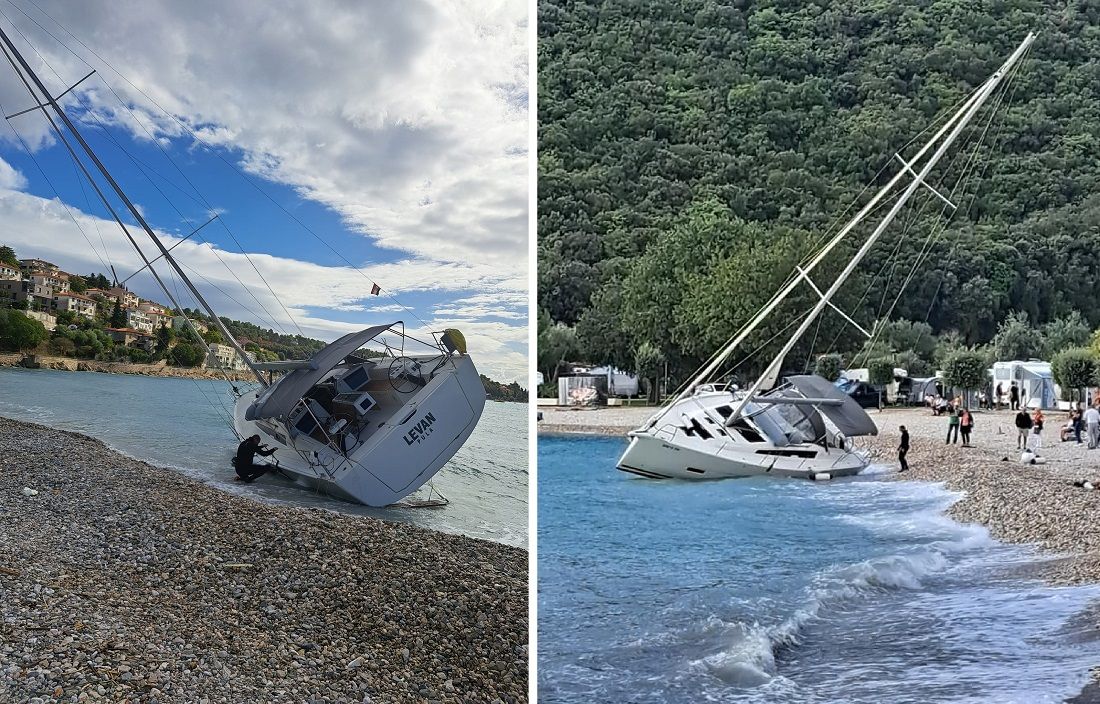 U Rapcu se nasukala jedrilica sa 7 Čeha - Vatrogasci: "Bili su u velikoj panici!"