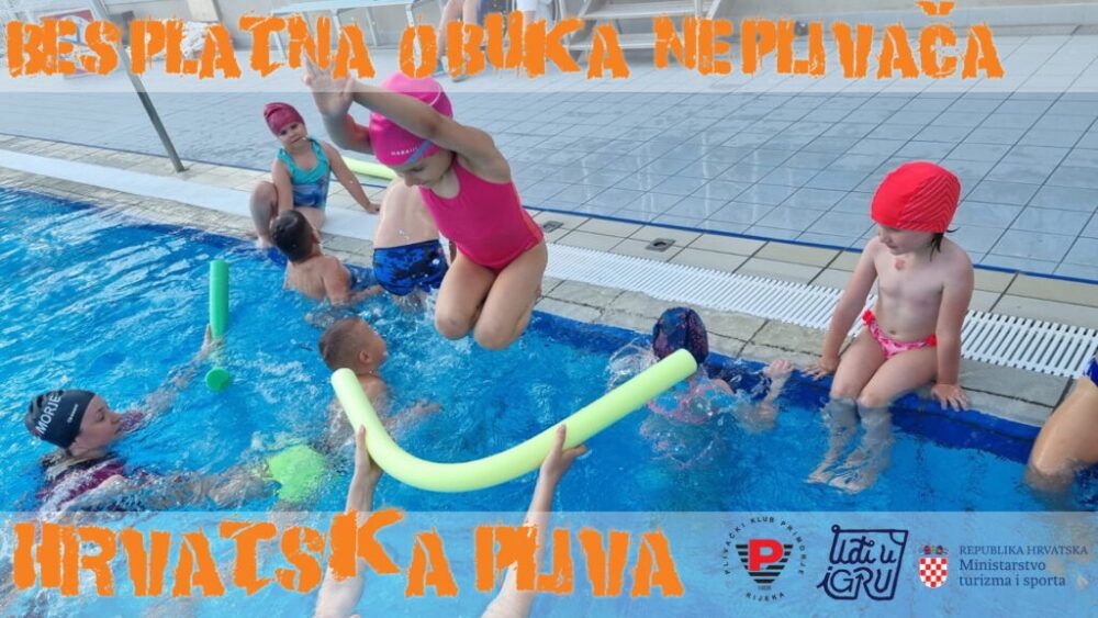 Kreće besplatna obuka neplivača u organizaciji PK "Primorje"