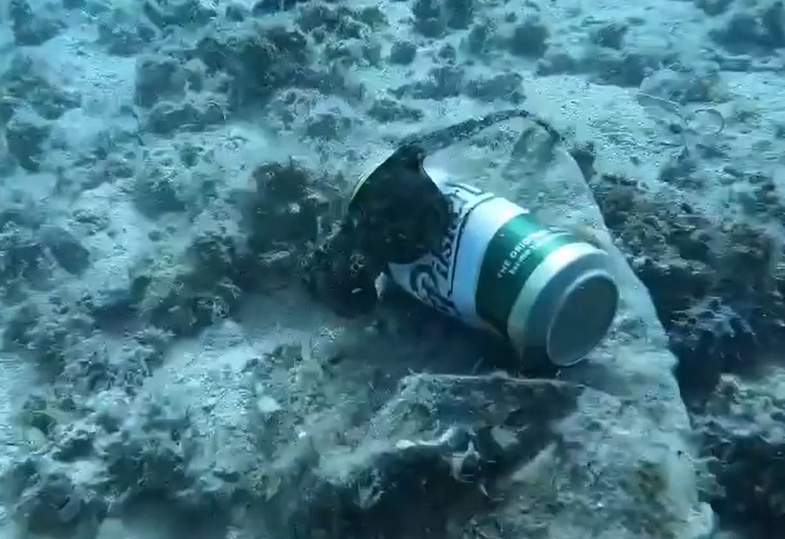 VIDEO Iz podmorja otoka Žuta izvađeno 3 kubika otpada!