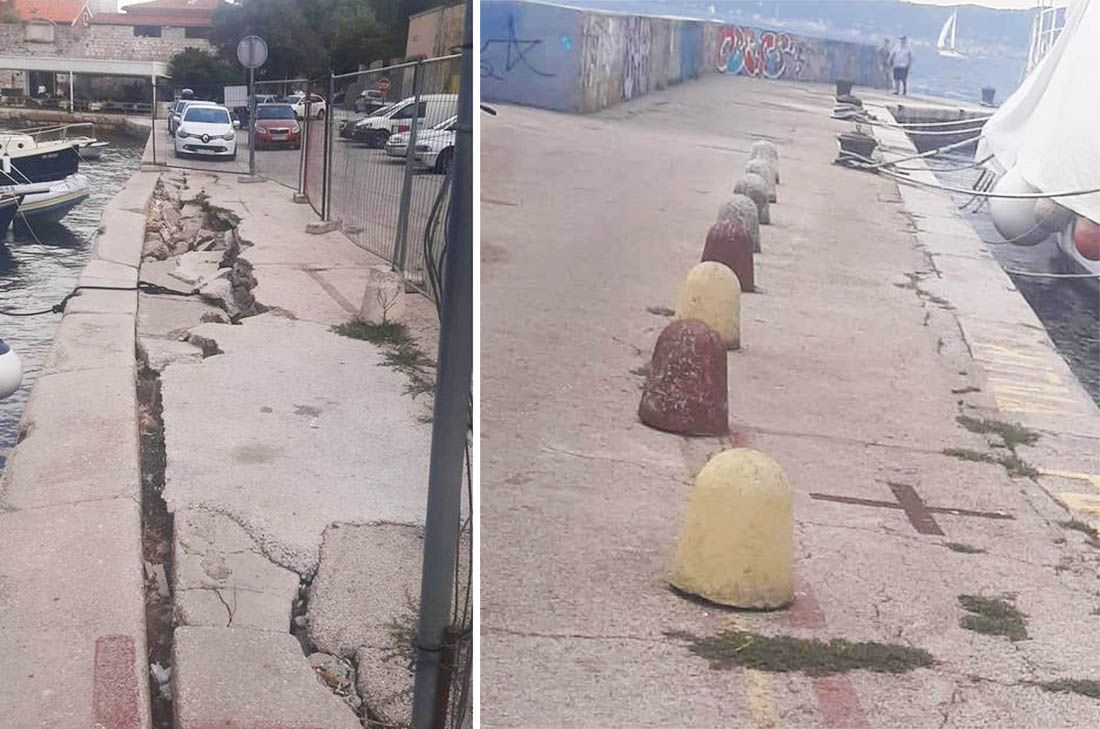 Konačno će se sanirati urušeni zadarski mul na kojem pristaje brod Hitne pomoći