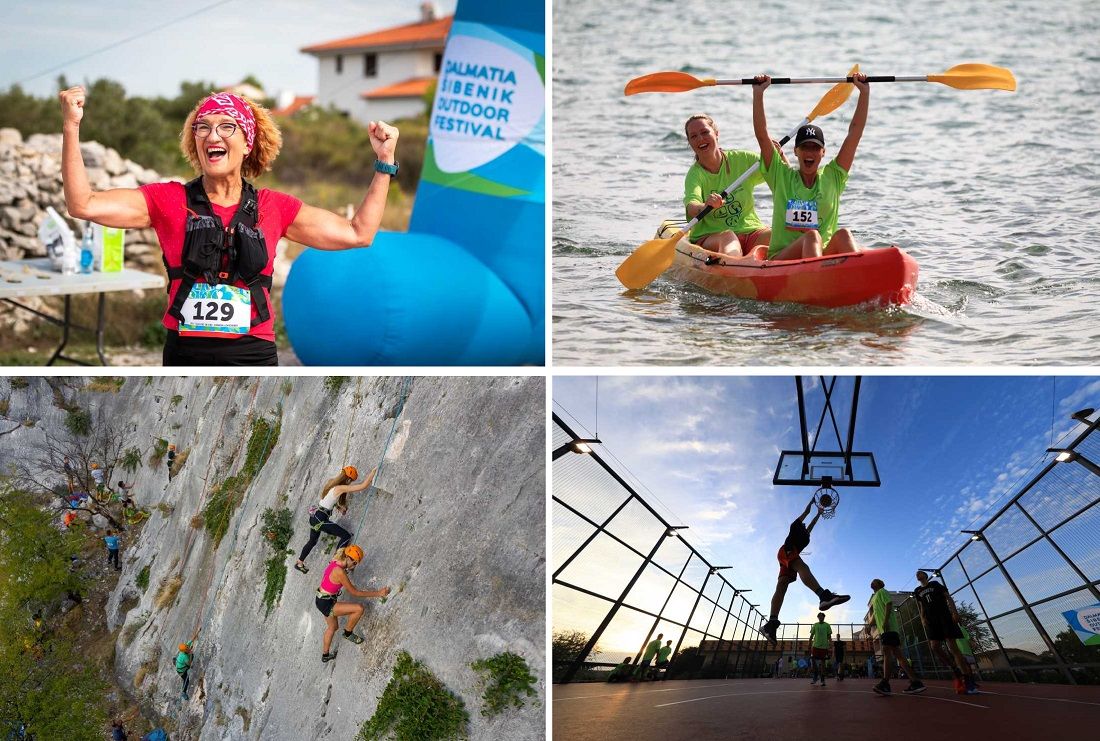 FOTO Dalmatia Outdoor Festival u Šibeniku - Čak 350 sudionika sudjelovalo u brojnim sportskim aktivnostima