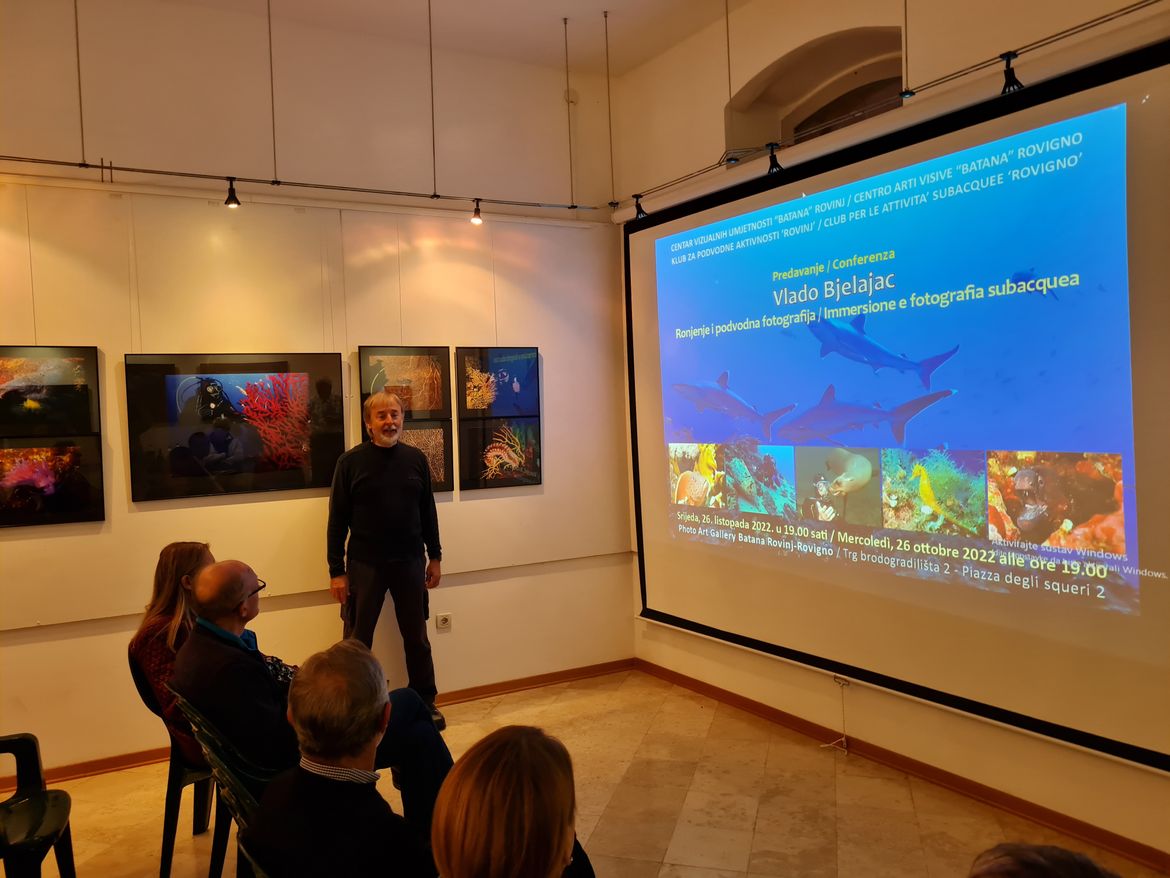 Vlado Bjelajac izložbom podvodnih fotografija dočarao podvodni svijet onima koji se ronjenjem ne bave