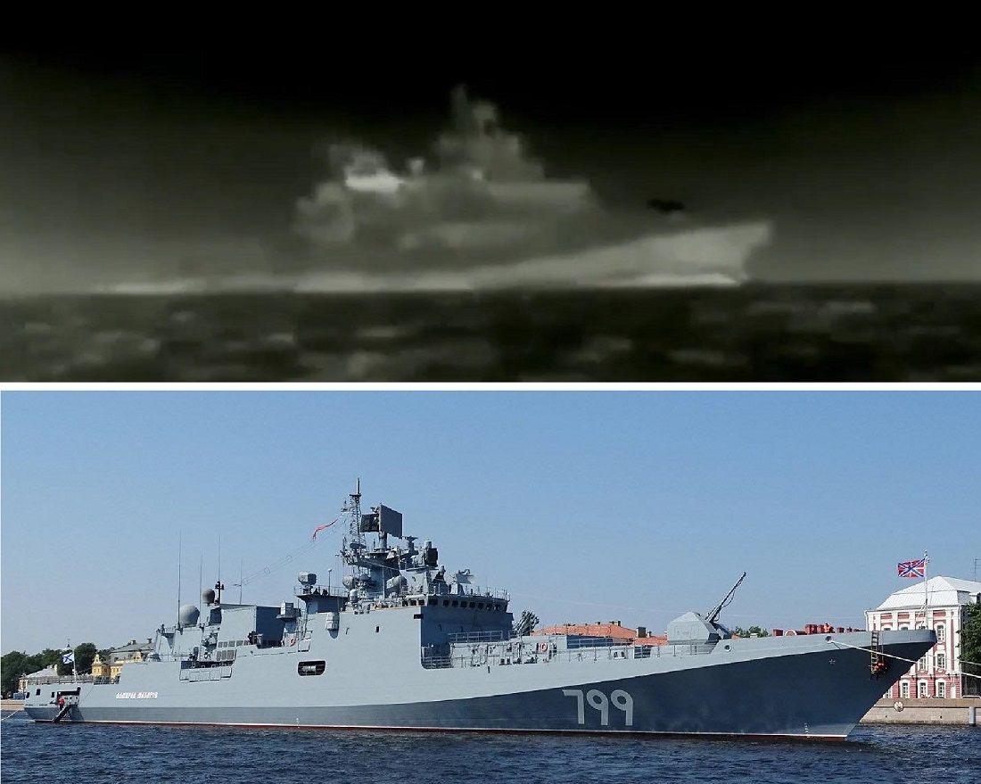 VIDEO Objavljena snimka - Čini se da su Ukrajinci dronovima udarili u novu perjanicu Crnomorske flote