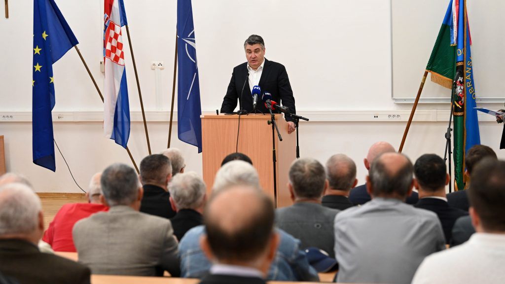 Milanović u Puli odlikovao pripadnike 1. domobranske bojne: "Istra je hrvatska i ostat će Hrvatska"