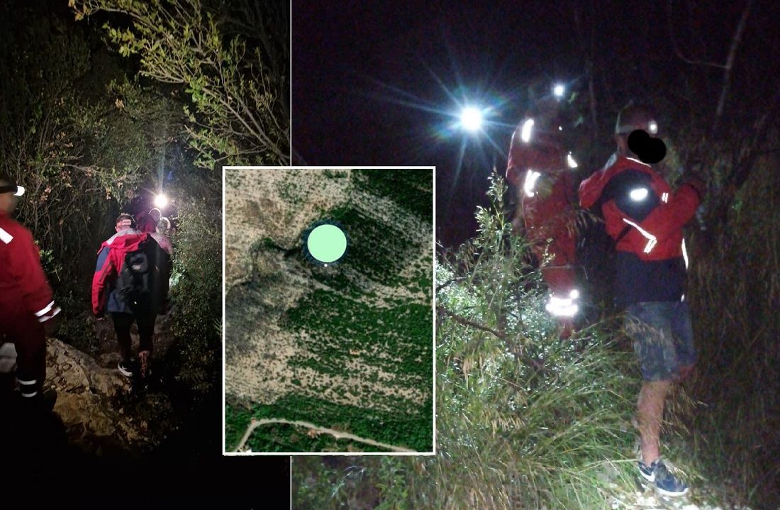 SPAŠAVANJE NA PELJEŠCU Dvoje stranaca izgubilo se u brdu Sveti Ilija