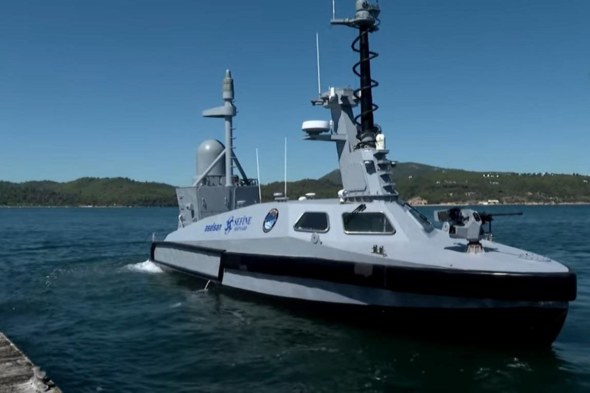 VIDEO Turci prvi u svijetu imaju besposadno površinsko plovilo za elektroničko ratovanje