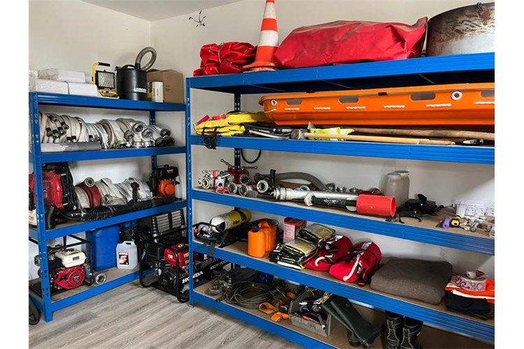 FOTO Izgradnja garažnih prostora za DVD Učka