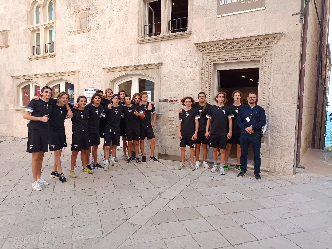 Mladi francuski sportaši upoznaju korčulansku povijest i baštinu