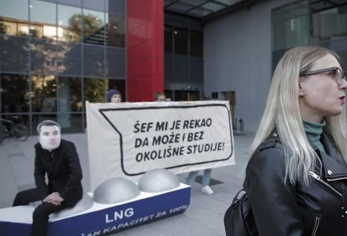 VIDEO Zelena akcija traži novu okolišnu studiju za širenje LNG terminala