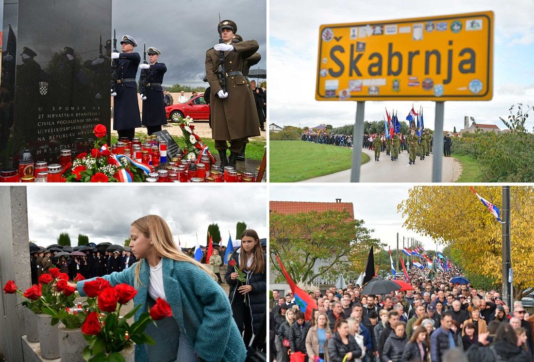 FOTO Škabrnja... 31 godinu poslije...