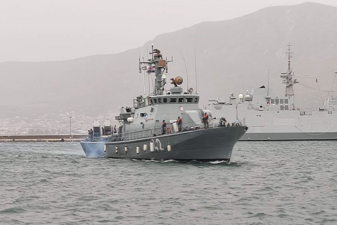 Uplovljavanjem topovnjače Dubrovnik u Loru, uspješno provedeno sudjelovanje pripadnika HRM-a u misijama u Sredozemlju