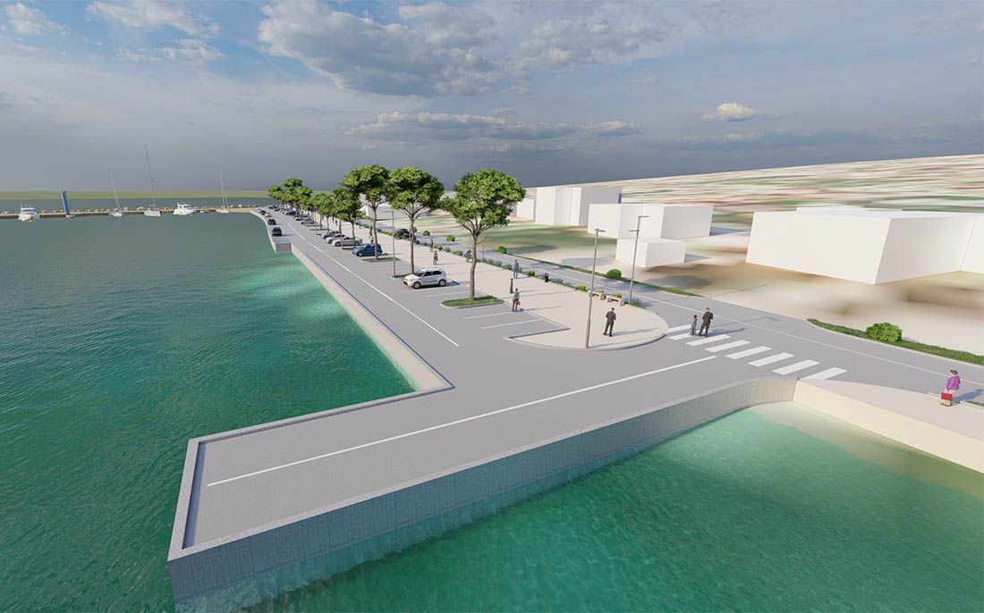 Potpisan ugovor za projekt rekonstrukcije pristupne ceste luci Novalja