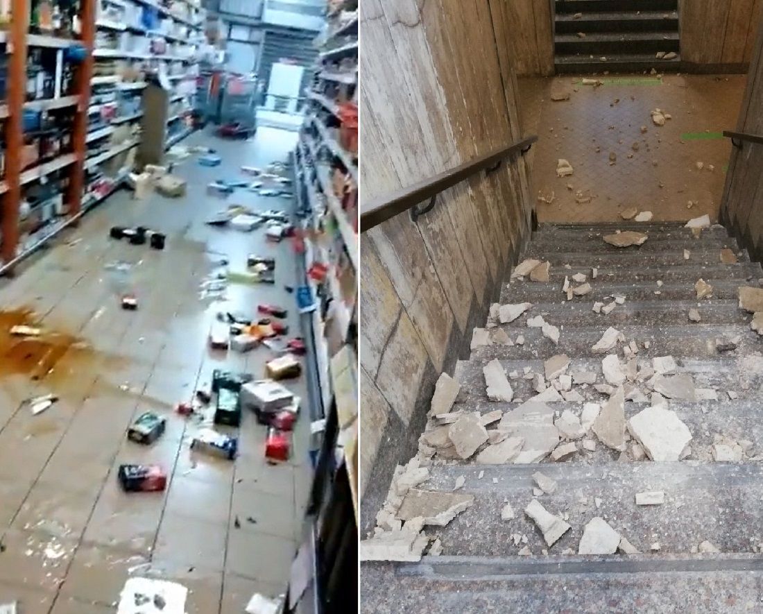 FOTO/VIDEO Objavljene prve snimke razornog potresa u Italiji