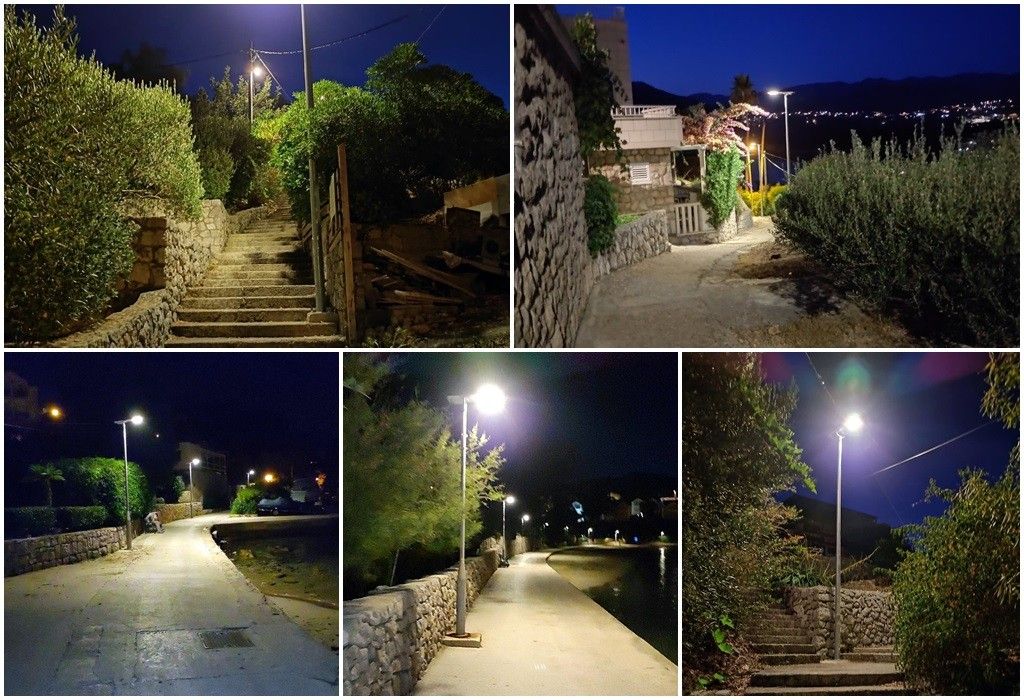 FOTO Proširena i rekonstruirana javna rasvjetu u Donjem Čelu na otoku Koločepu
