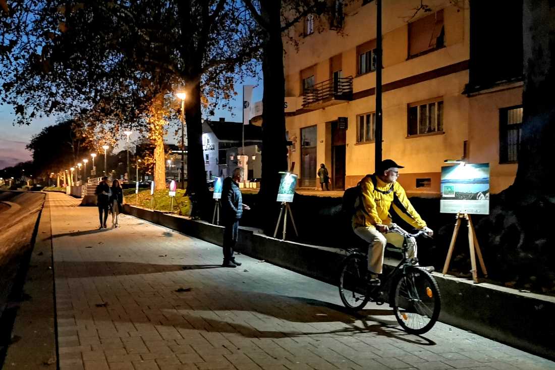 MORSKI PUT Noćna izložba fotografija na ulicama Knina