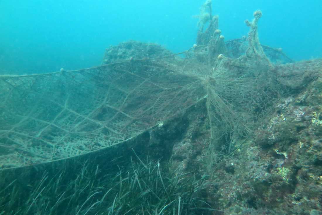 FOTO Ovo je naše podmorje: "Odbačene mreže i nakon više godina bespotrebno ubijaju ribu!"