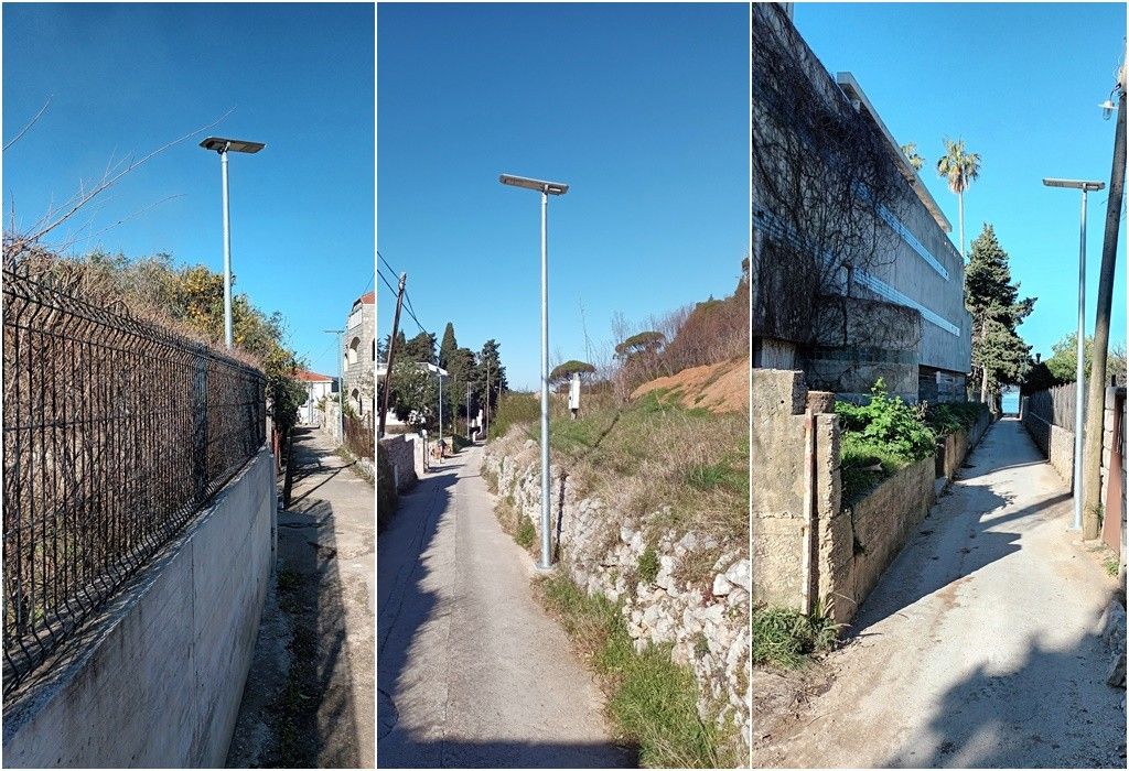 FOTO Na Lopudu nova solarna energetski učinkovita javna rasvjeta