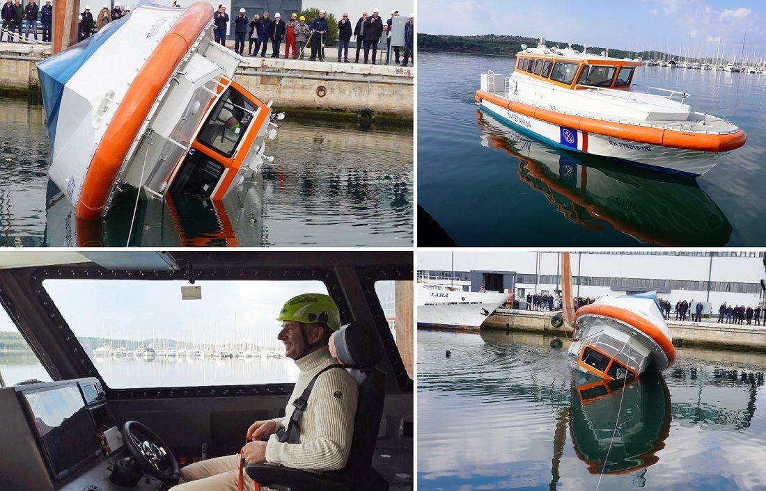 FOTO/VIDEO Prva od 6 brodica za hitnu medicinsku intervenciju na moru u Šibeniku prošla sve testove