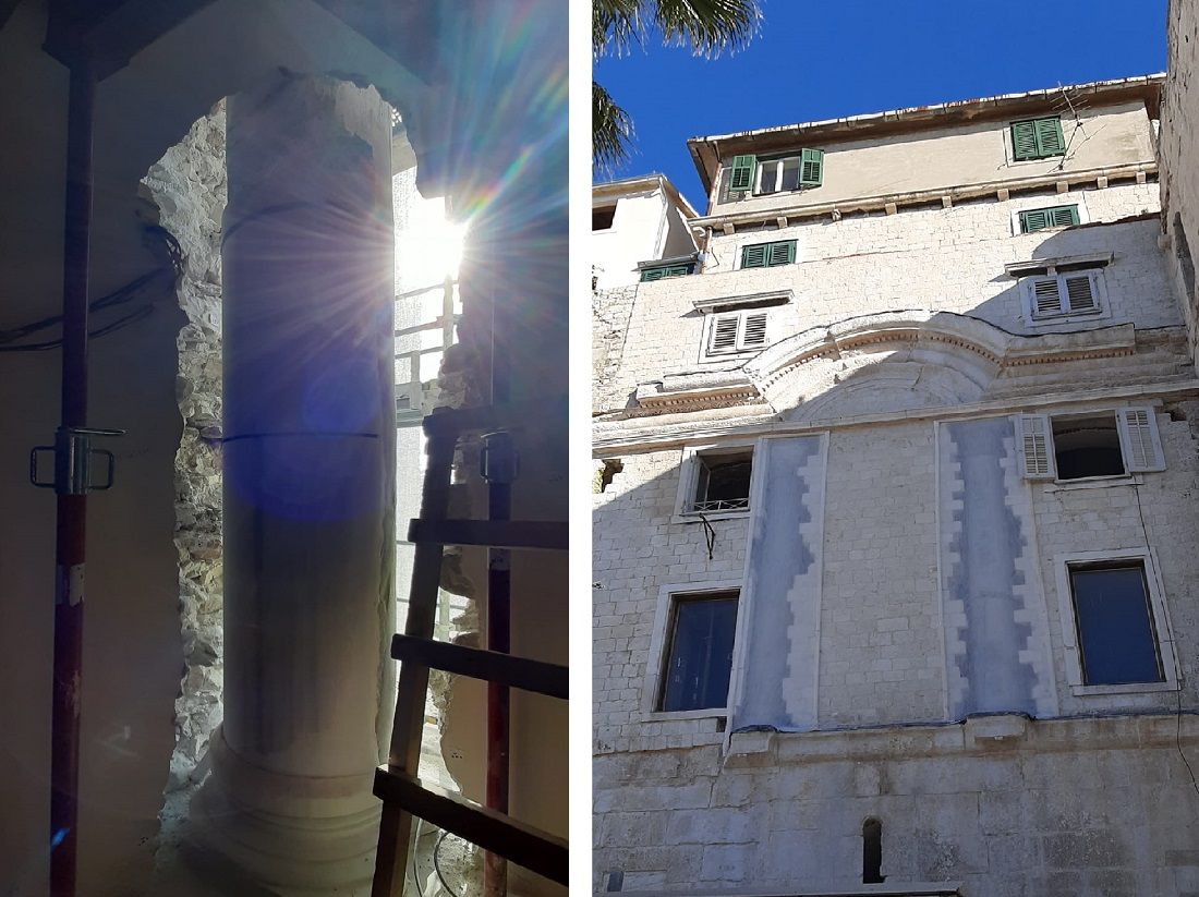 Obnavljaju se stupovi Dioklecijanove palače