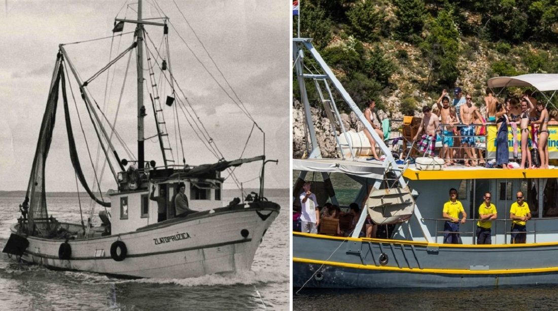 ZLATOPRUŽICA Kako je starom ribarskom brodu turizam udahnuo novi život