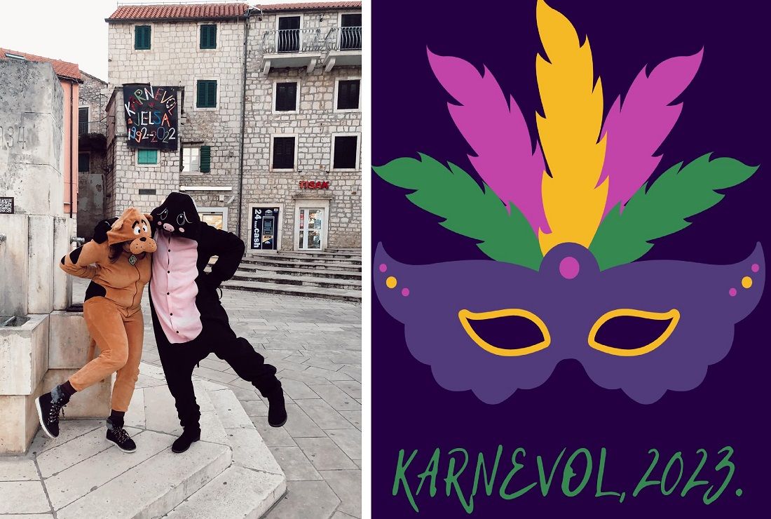 KARNEVOL U JELSI Vrijeme je od maškara!