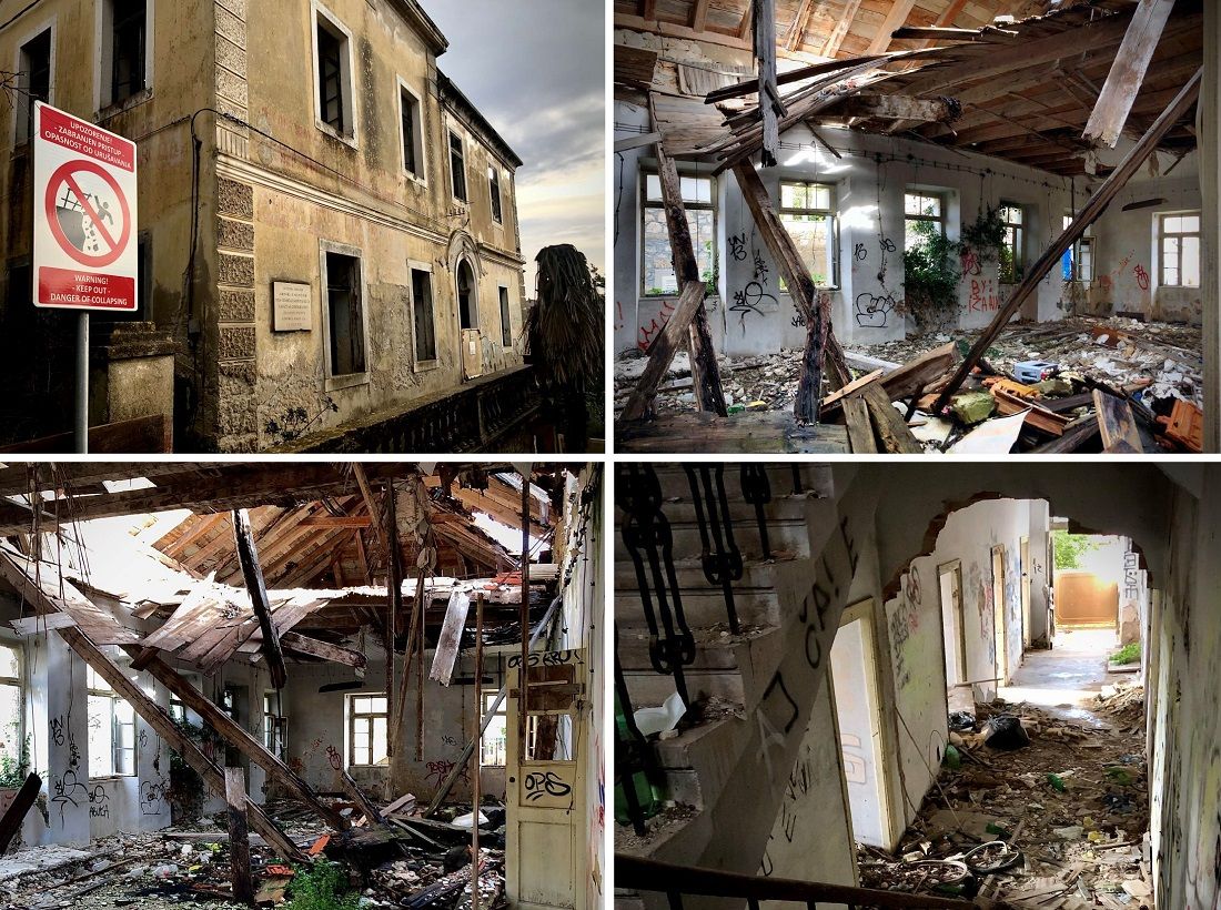 FOTO Ovo je škola u Malom Ižu za koju Grad Zadar traži 128,5 tisuća eura - Otočani: "U ovakvom stanju je opasna za ljude i imovinu!"