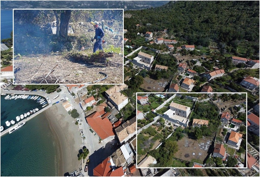 Uređuje se budući društveni prostor za potrebe stanovnika Lopuda