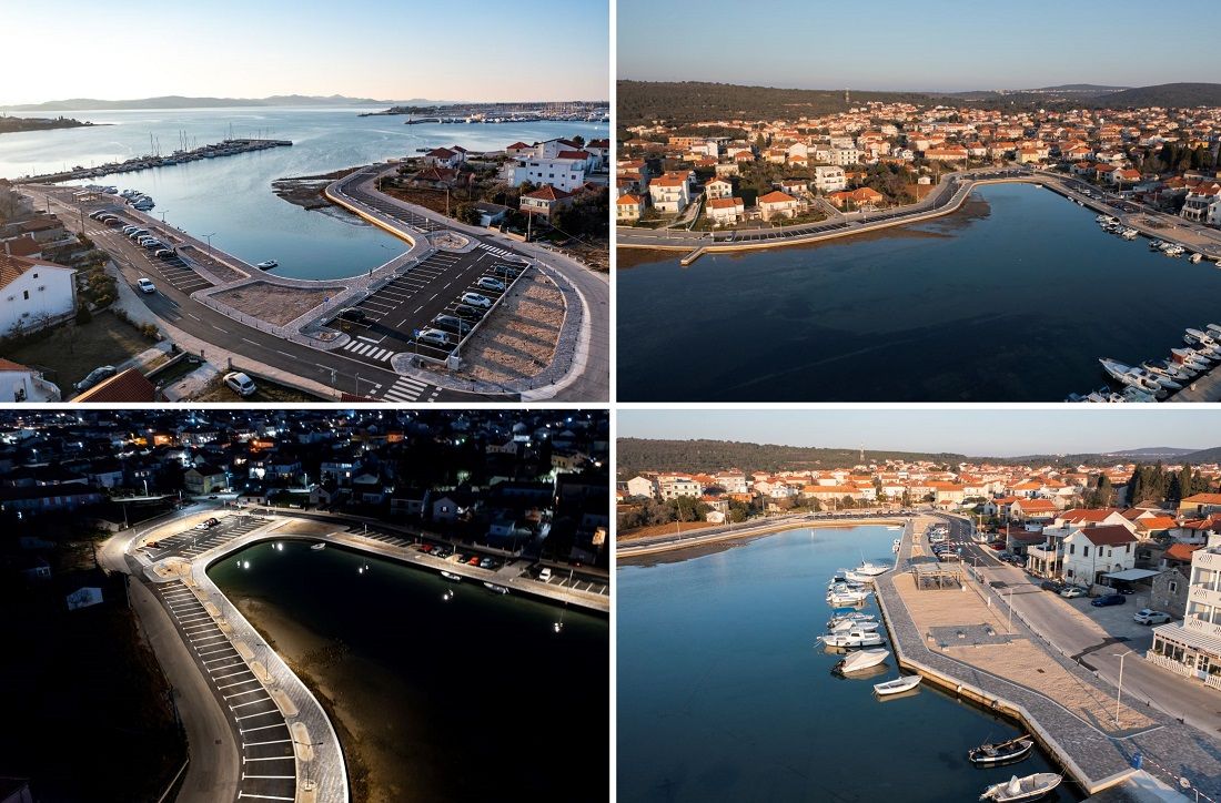 DOVRŠEN VELIKI PROJEKT U SUKOŠANU Više od pola kilometra obale, produbljena luka, sto novih komunalnih vezova