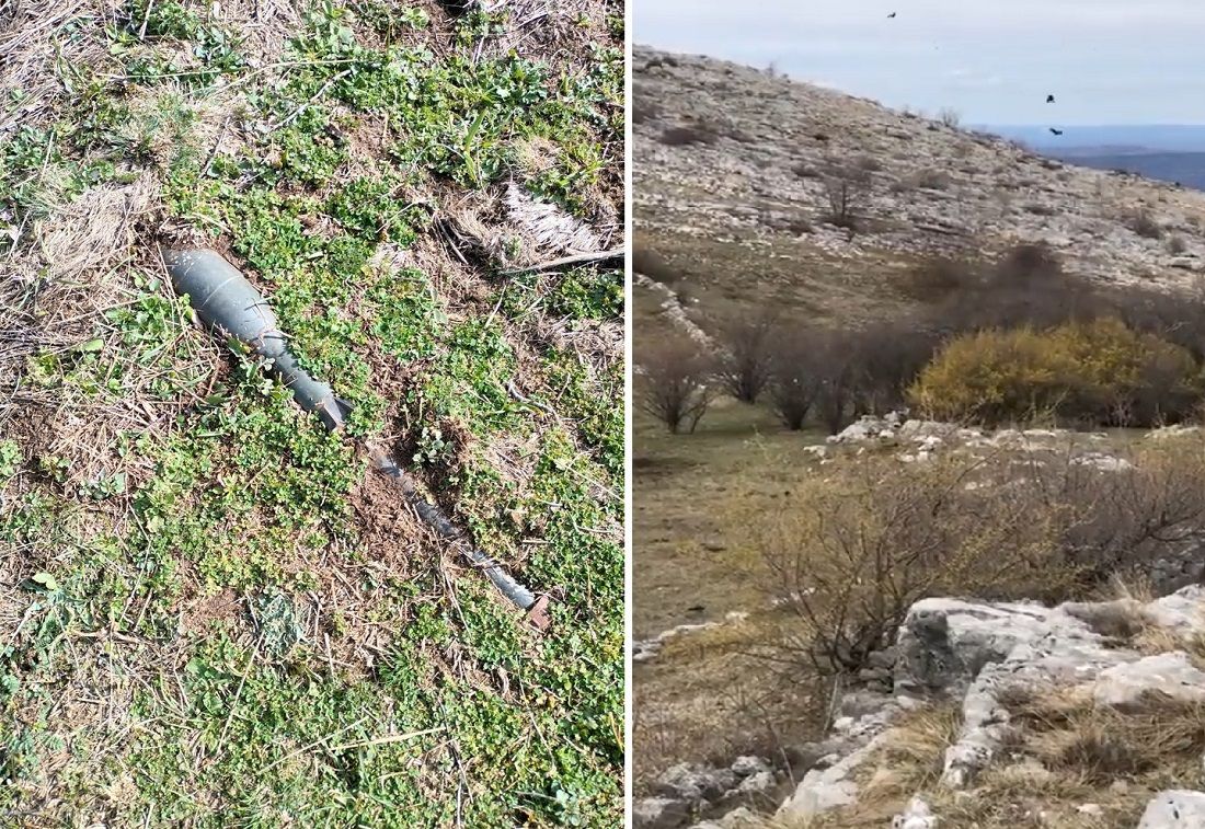 VIDEO Planinar pronašao minu na Dinari, uništili je pirotehničari na licu mjesta